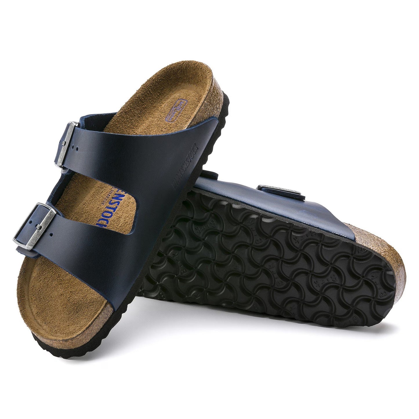 Birkenstock Arizona Oiled Leather Blue 1013643