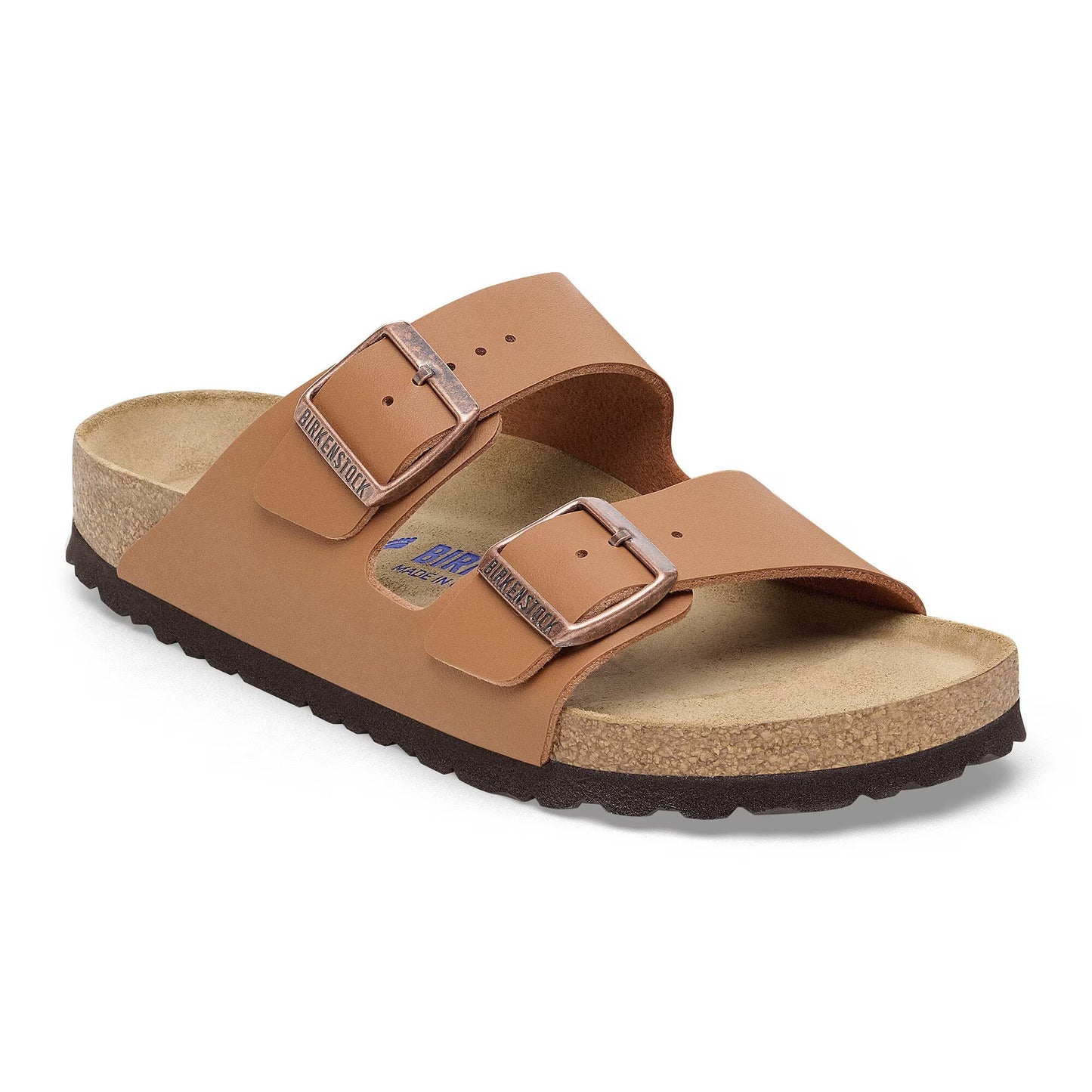 Birkenstock Arizona Birko-Flor Soft Footbed Ginger Brown Narrow Fit 1019119