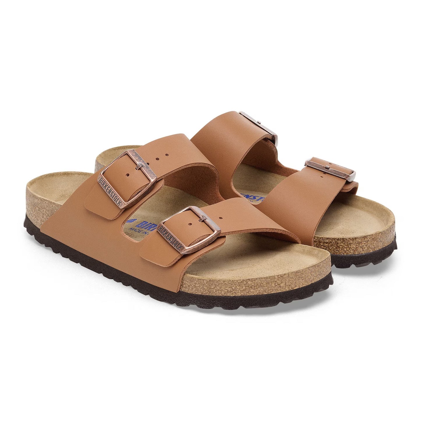 Birkenstock Arizona Birko-Flor Soft Footbed Ginger Brown Narrow Fit 1019119