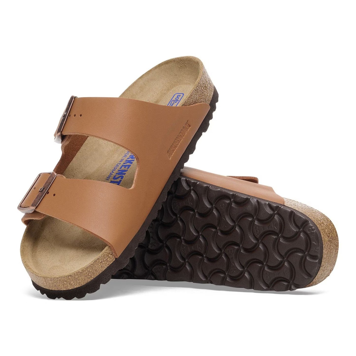 Birkenstock Arizona Birko-Flor Soft Footbed Ginger Brown Narrow Fit 1019119