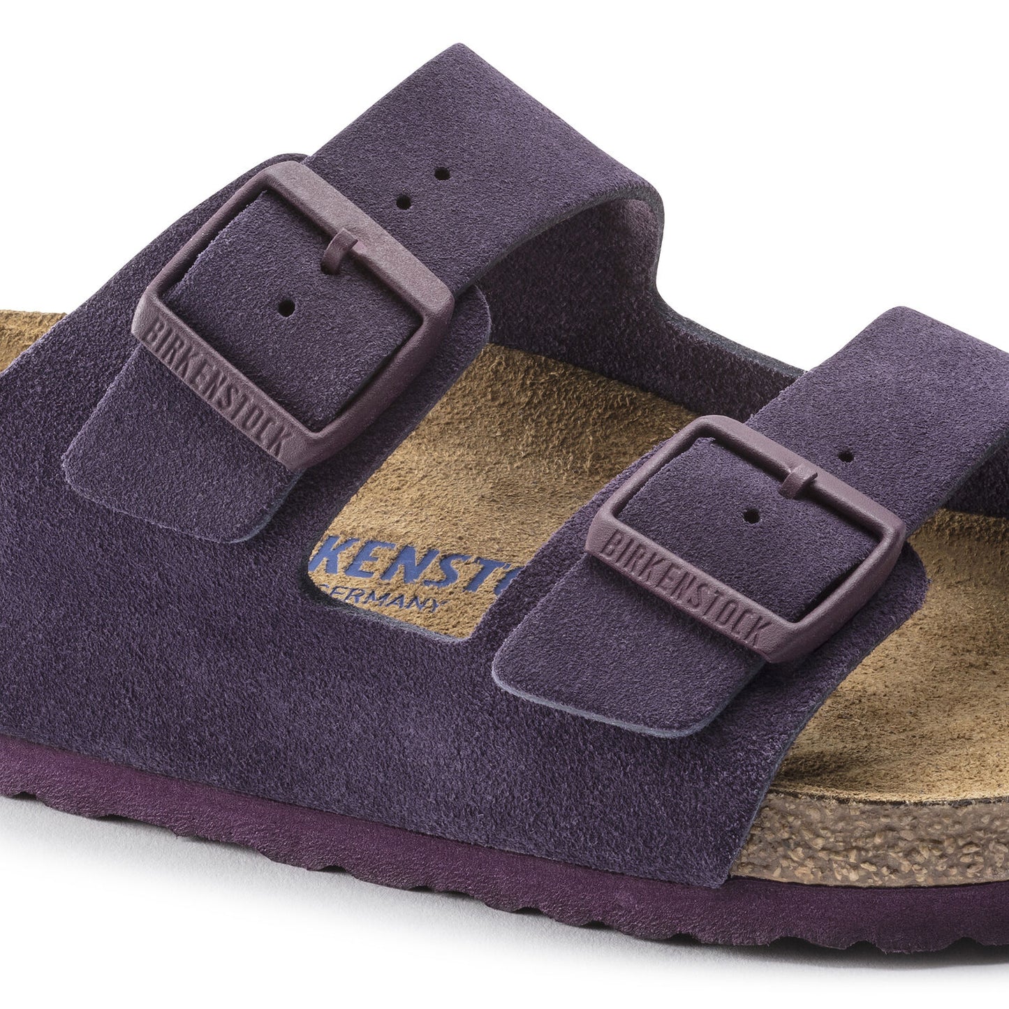 Birkenstock Arizona Soft Footbed Suede Leather Wine 1021195