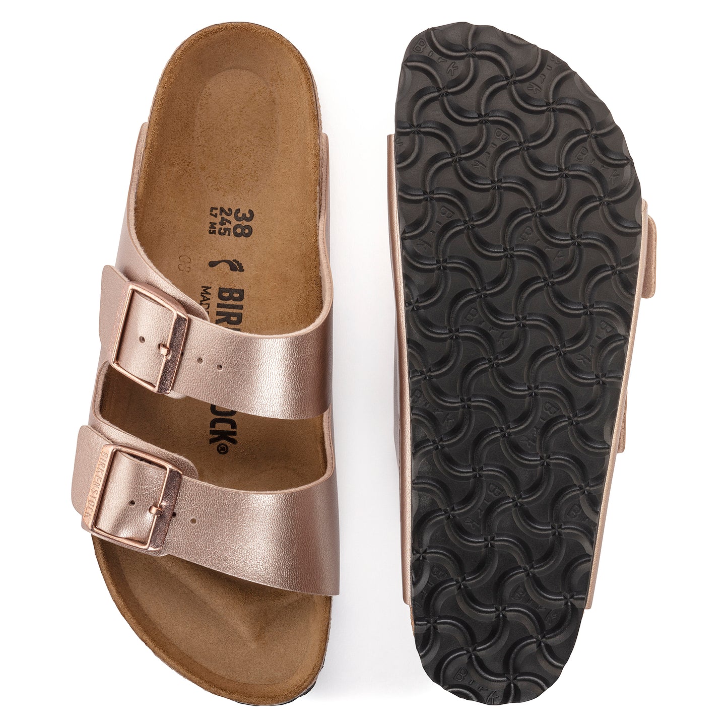 Birkenstock Arizona Birko-Flor Cooper Narrow Fit 1023960