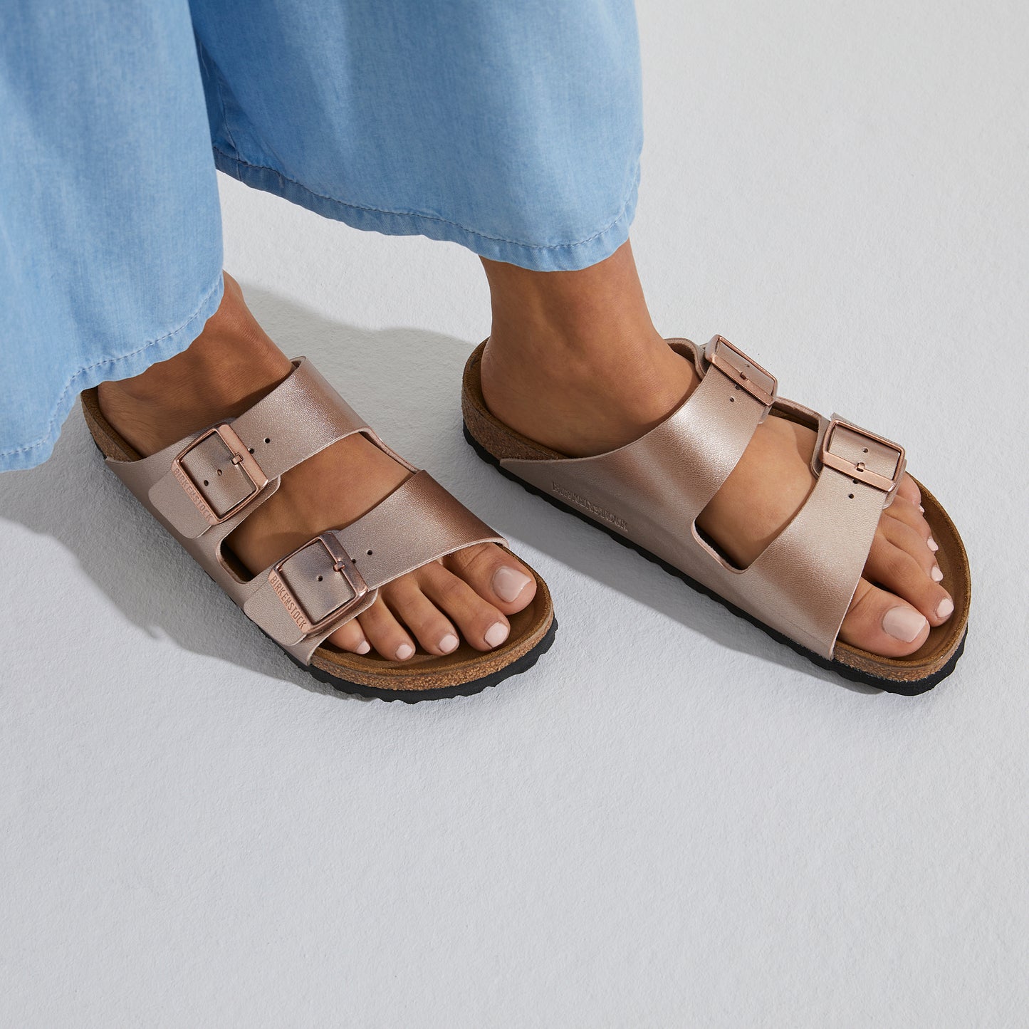 Birkenstock Arizona Birko-Flor Cooper Narrow Fit 1023960