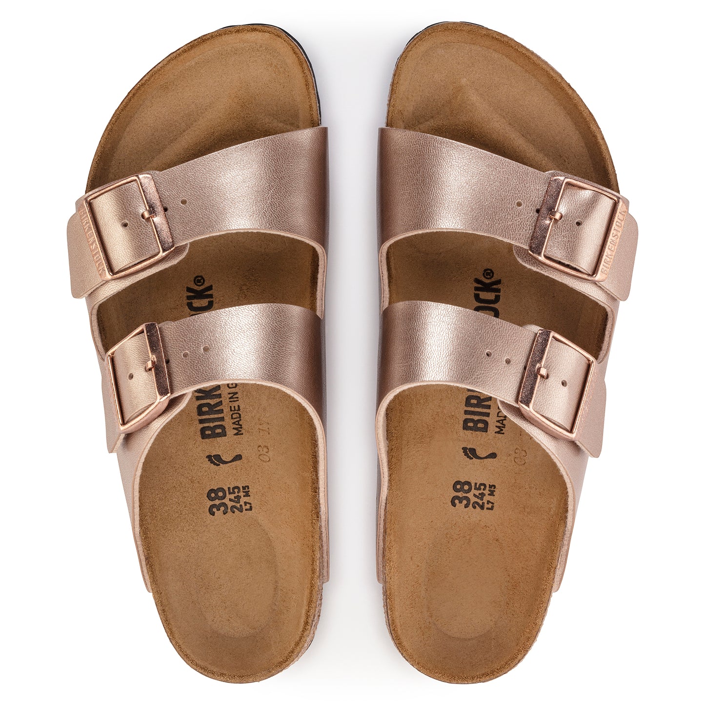 Birkenstock Arizona Birko-Flor Cooper Narrow Fit 1023960
