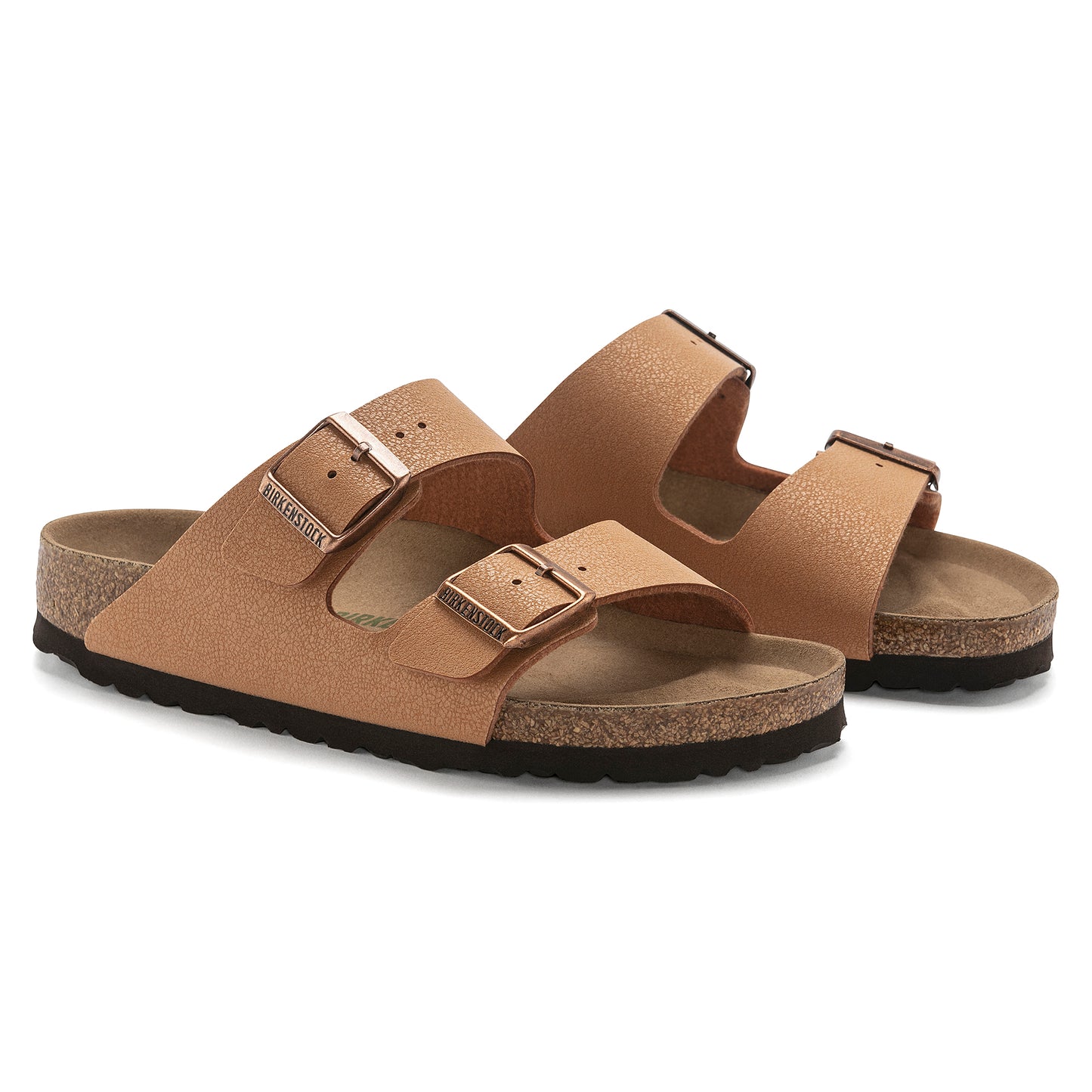 Birkenstock Arizona Vegan Birko-Flor Nubuck Pecan 1025006