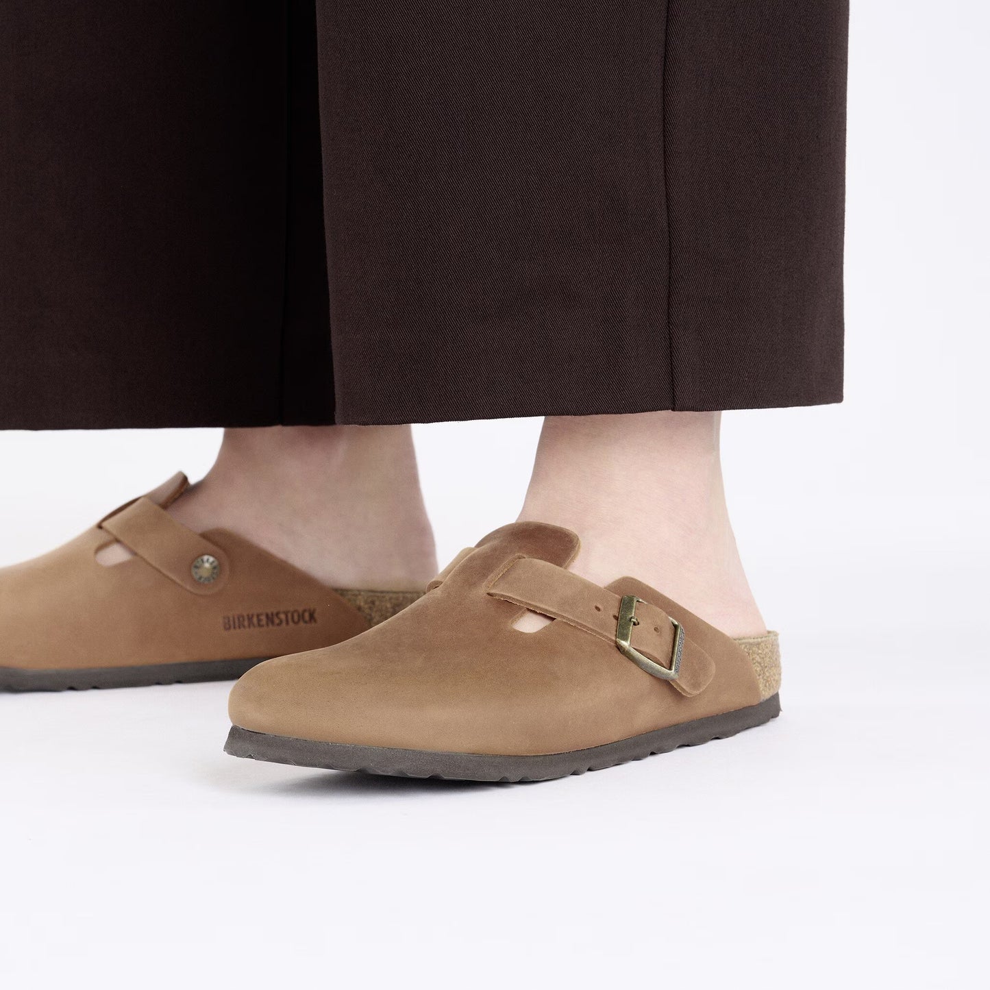 Birkenstock Boston Oiled Leather Cognac 1028179