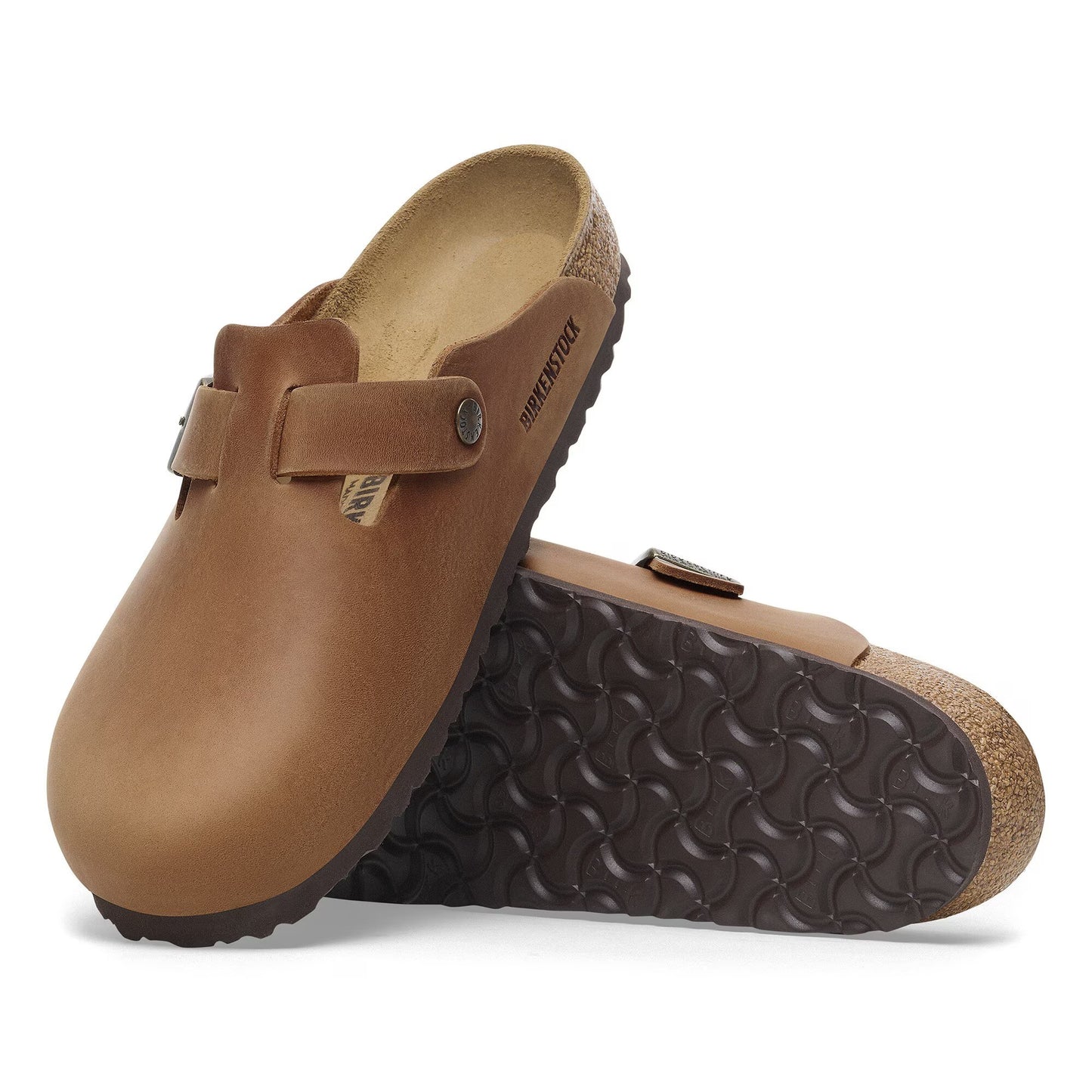 Birkenstock Boston Oiled Leather Cognac 1028179