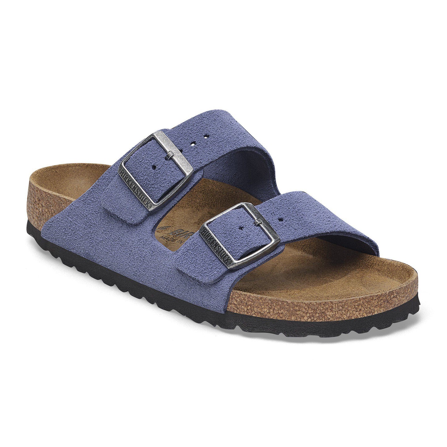 Birkenstock Arizona Suede Leather Purple Dusk Narrow Fit 1029218