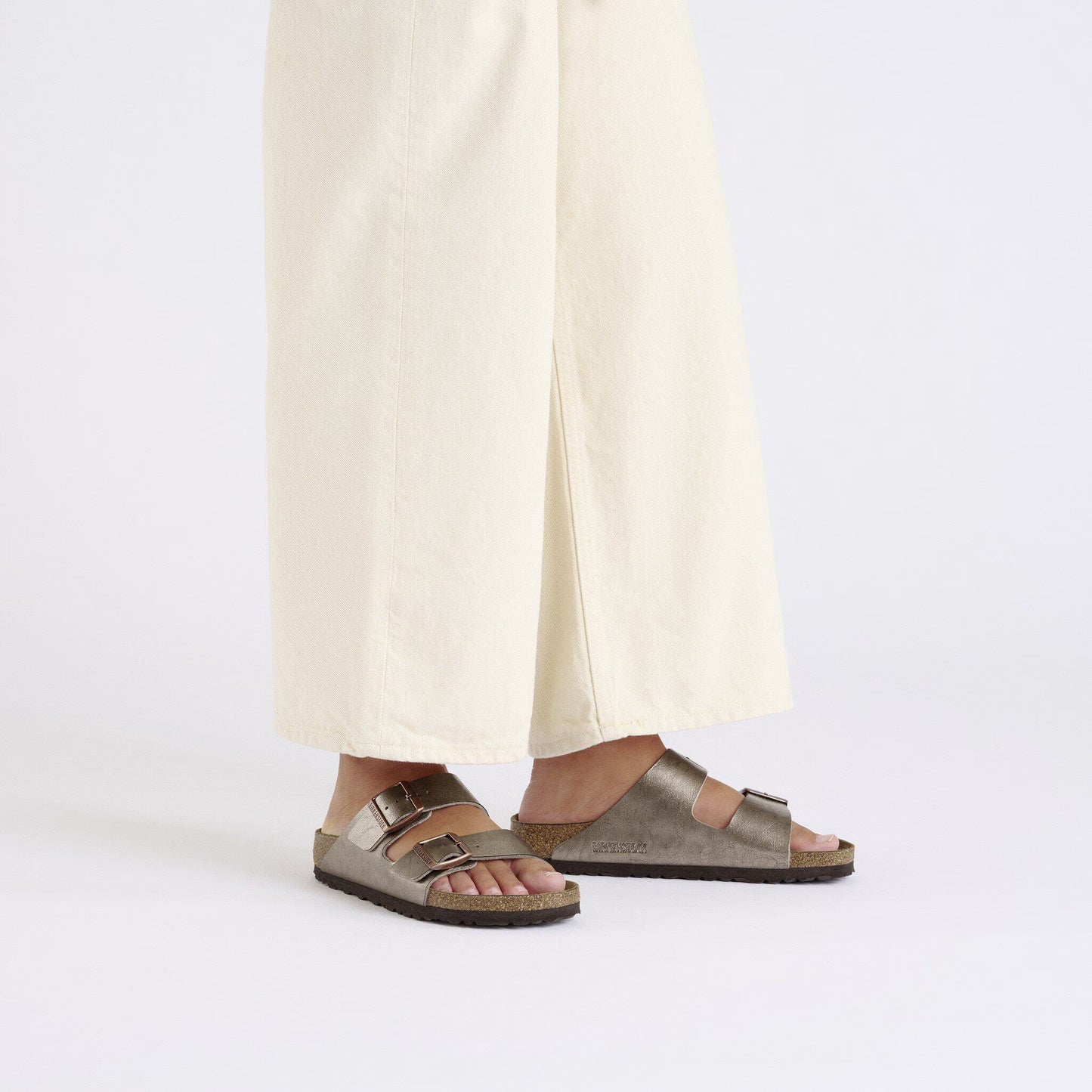 Birkenstock Arizona Birko-Flor Graceful Taupe Regular Fit 1029470