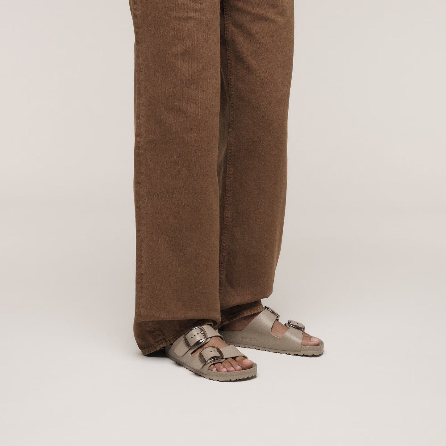 Birkenstock Arizona Big Buckle EVA Gray Taupe Narrow Fit 1030389