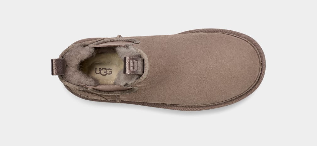 UGG W Neumel Platform Chelsea Boot Smoke Plume 1134526-SKP