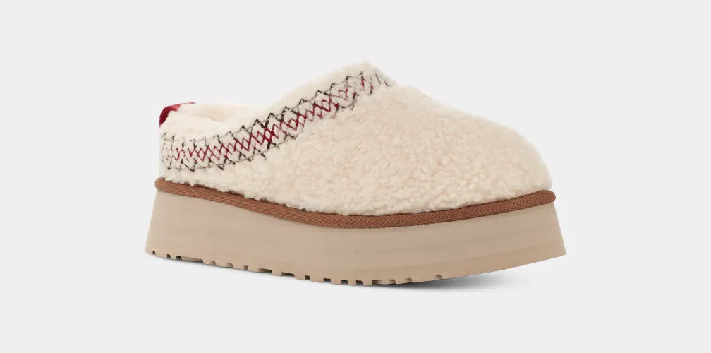 UGG W Tazz Braid Slipper Natural 1143976-NAT