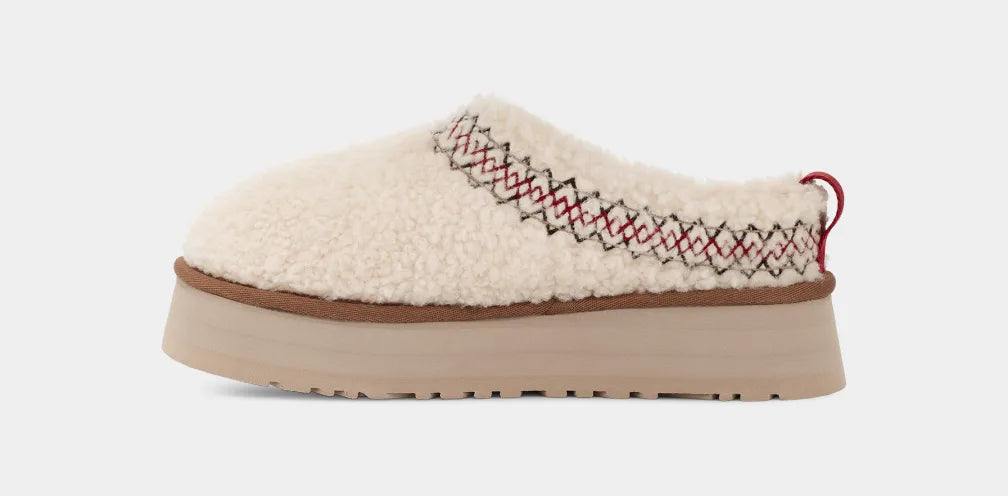UGG W Tazz Braid Slipper Natural 1143976-NAT