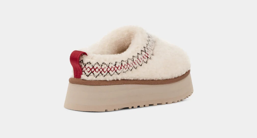 UGG W Tazz Braid Slipper Natural 1143976-NAT