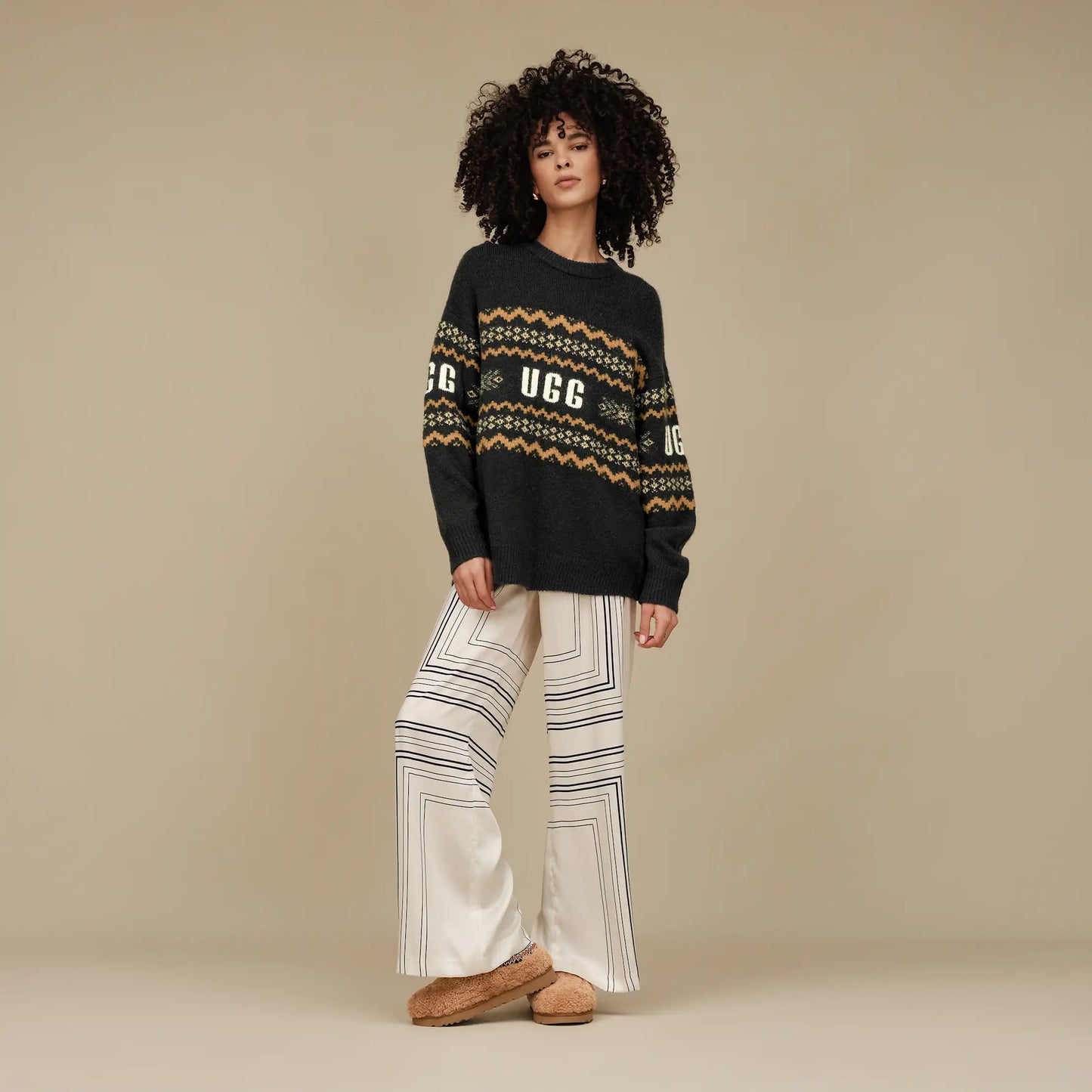 UGG W Tasman Maxi Curly Chestnut 1158356-CHE