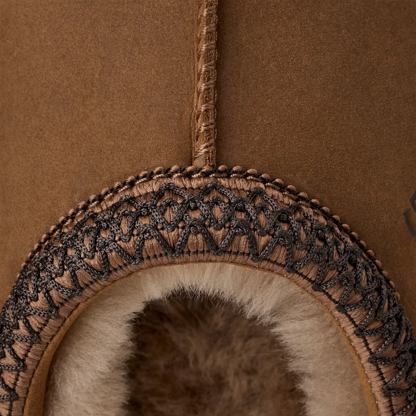UGG M Tasman II Nubuck Slipper Dark Chestnut 1175070-DKC