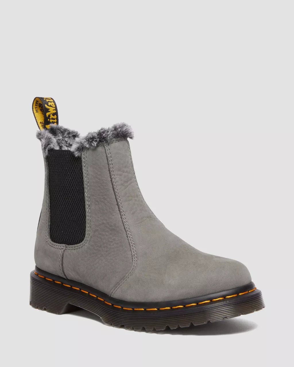 Dr. Martens 2976 Leonore Nickel Grey Milled Nubuck Wp 30955059