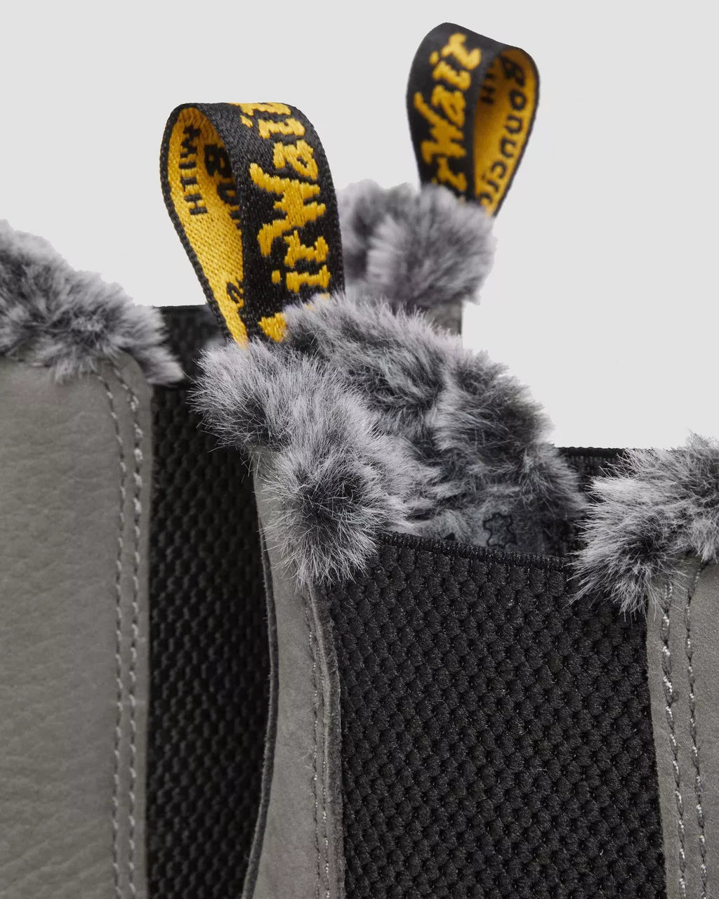 Dr. Martens 2976 Leonore Nickel Grey Milled Nubuck Wp 30955059