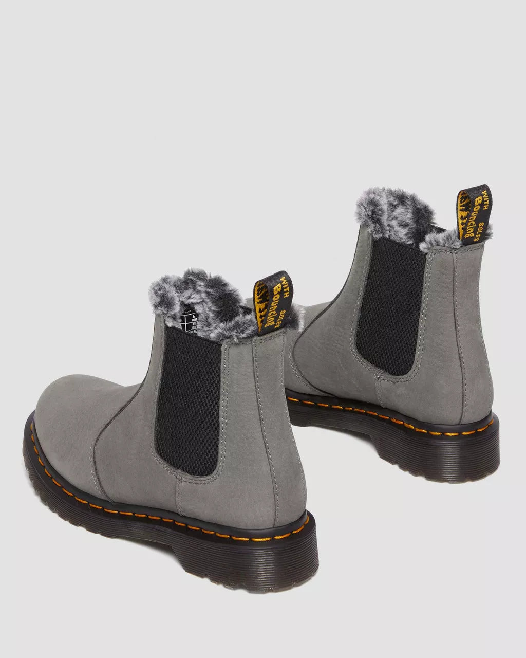 Dr. Martens 2976 Leonore Nickel Grey Milled Nubuck Wp 30955059