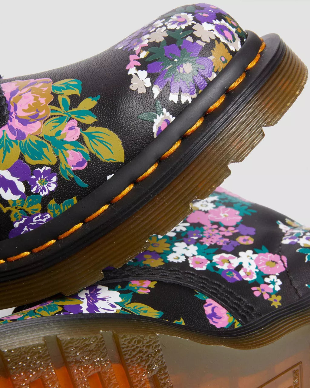 Dr. Martens 1460 Pascal Black+Multi Vintage Floral Backhand 31186038