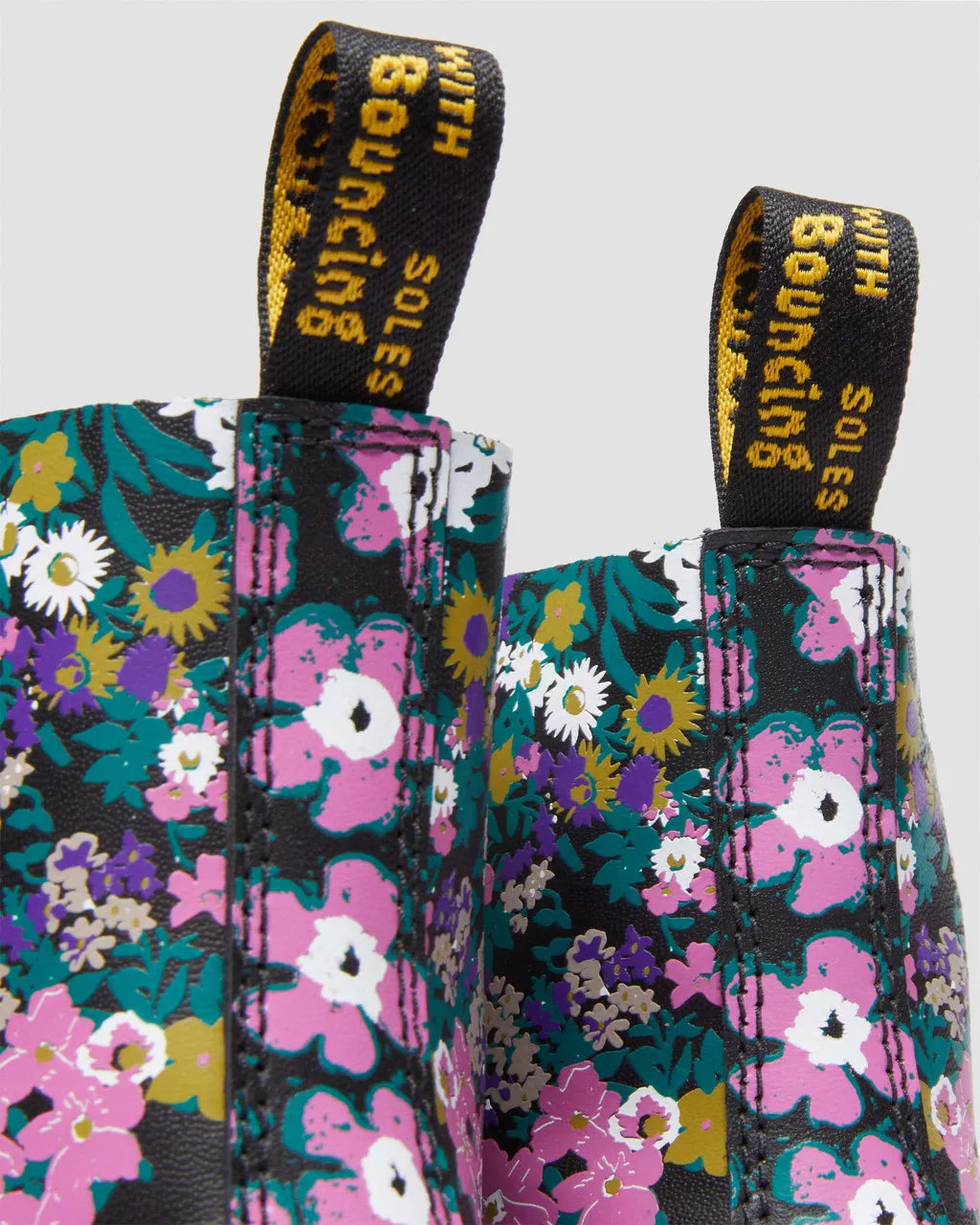 Dr. Martens 1460 Pascal Black+Multi Vintage Floral Backhand 31186038