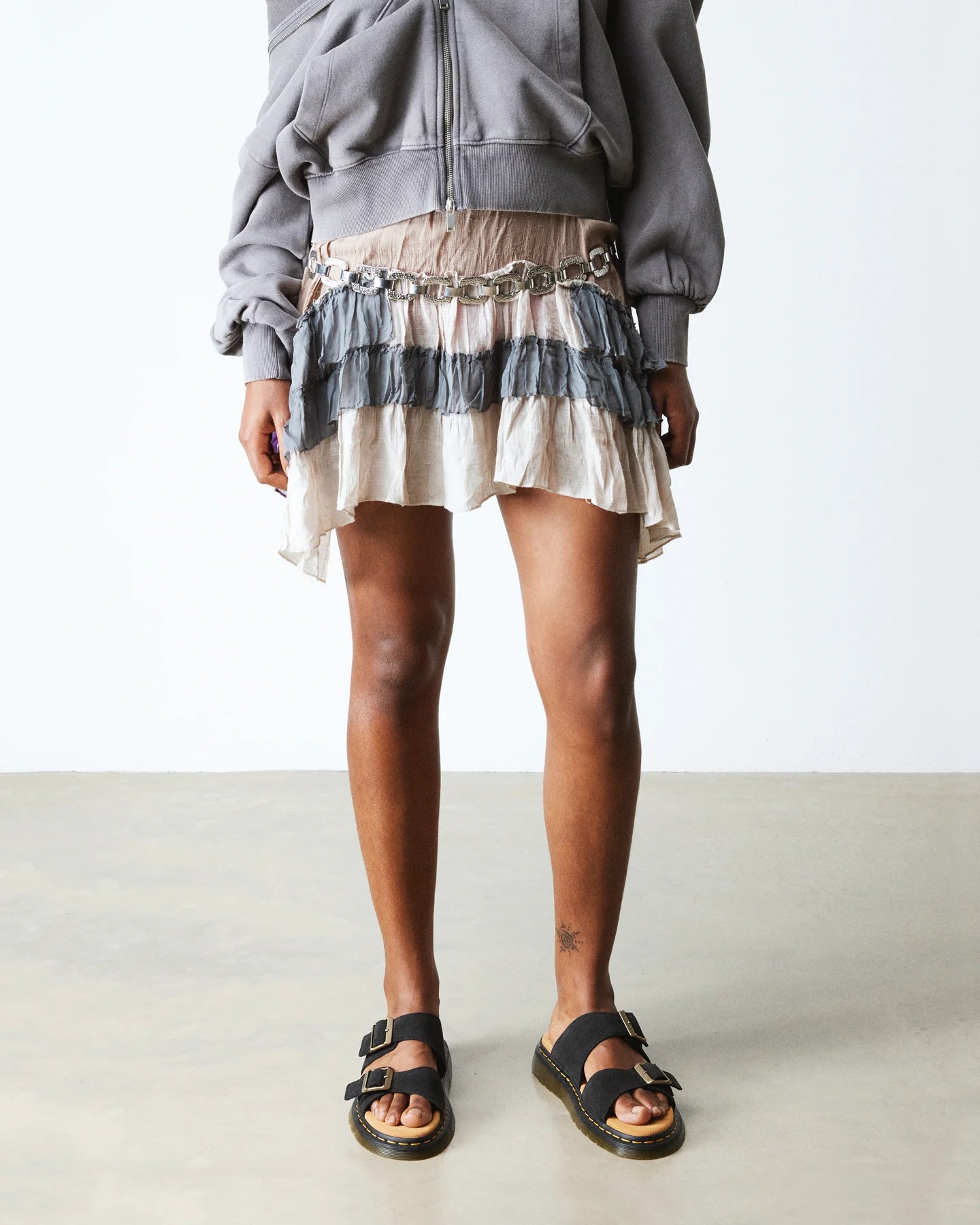 Dr. Martens Josef Black Suede EH Sandals 41082001