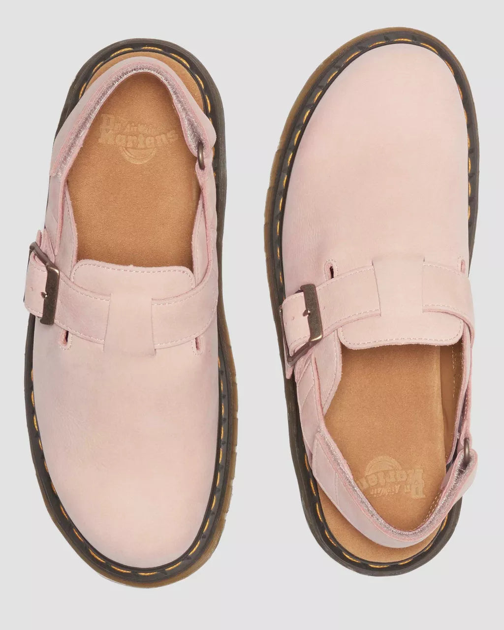 Dr. Martens Jorge II Powder Pink Milled Nubuck Wp 41101650