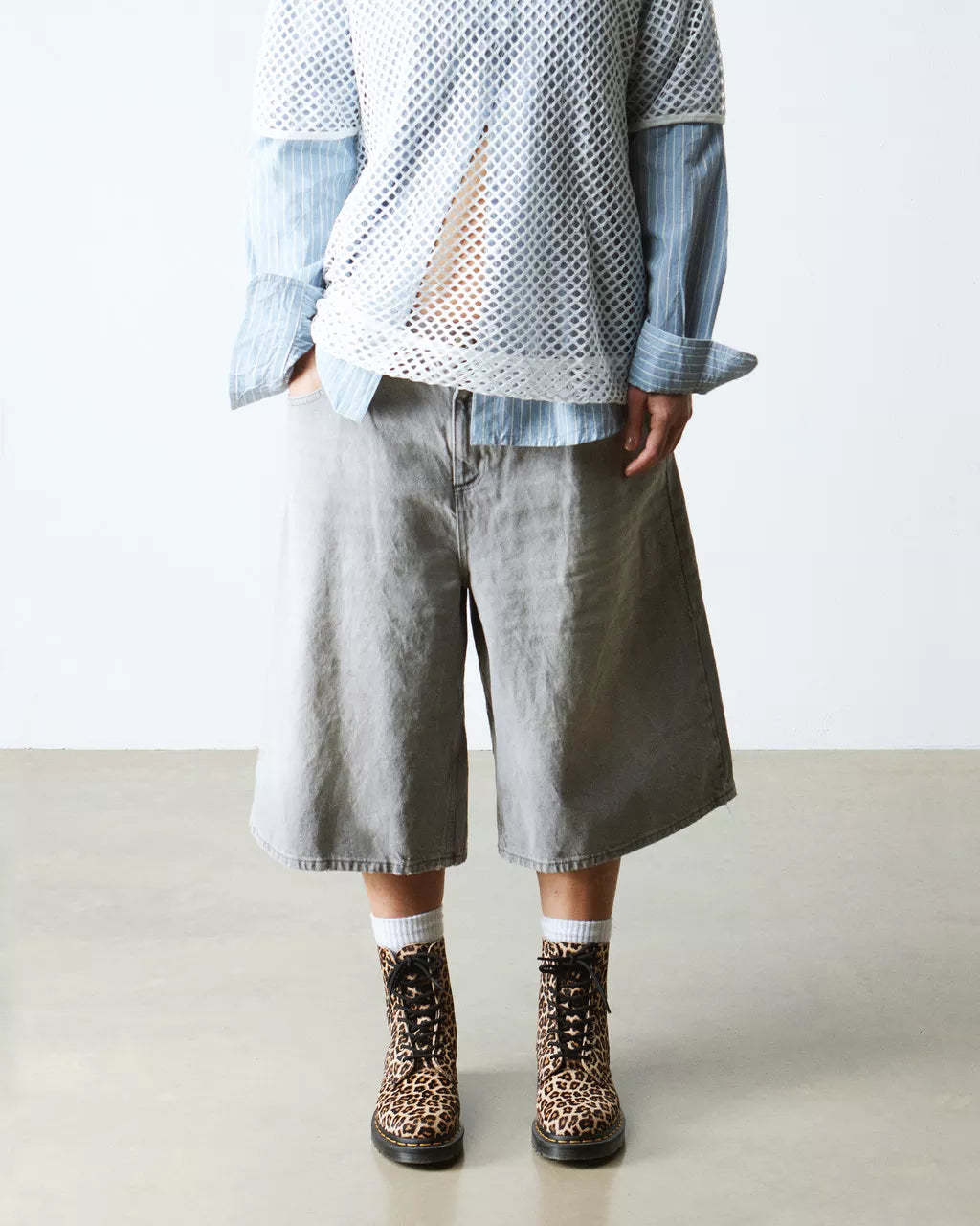 Dr. Martens 1460 Pascal Light Tan Mini Leopard Spot Hair On 41657200