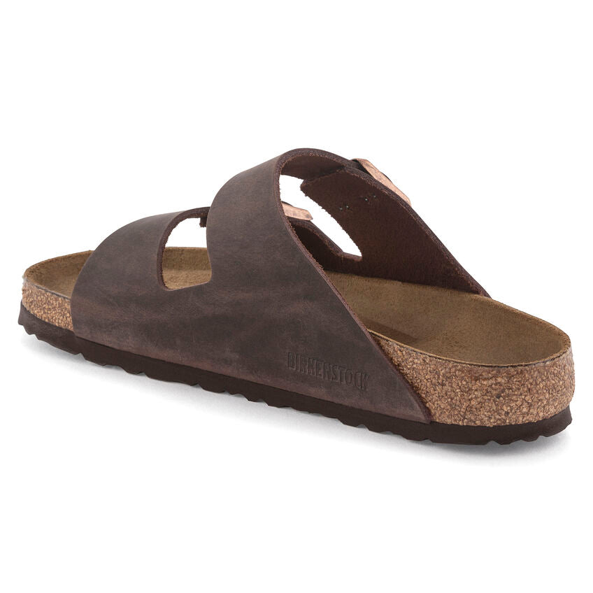 Birkenstock Arizona Oiled Leather Habana Narrow Fit 0052533