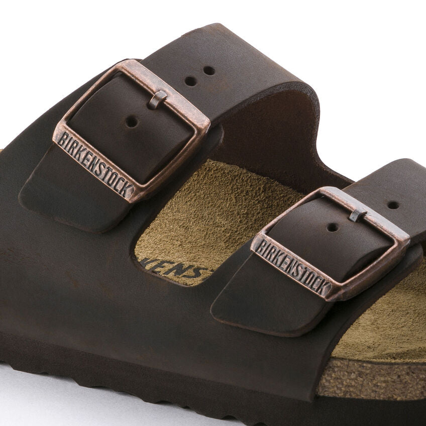 Birkenstock Arizona Oiled Leather Habana Narrow Fit 0052533