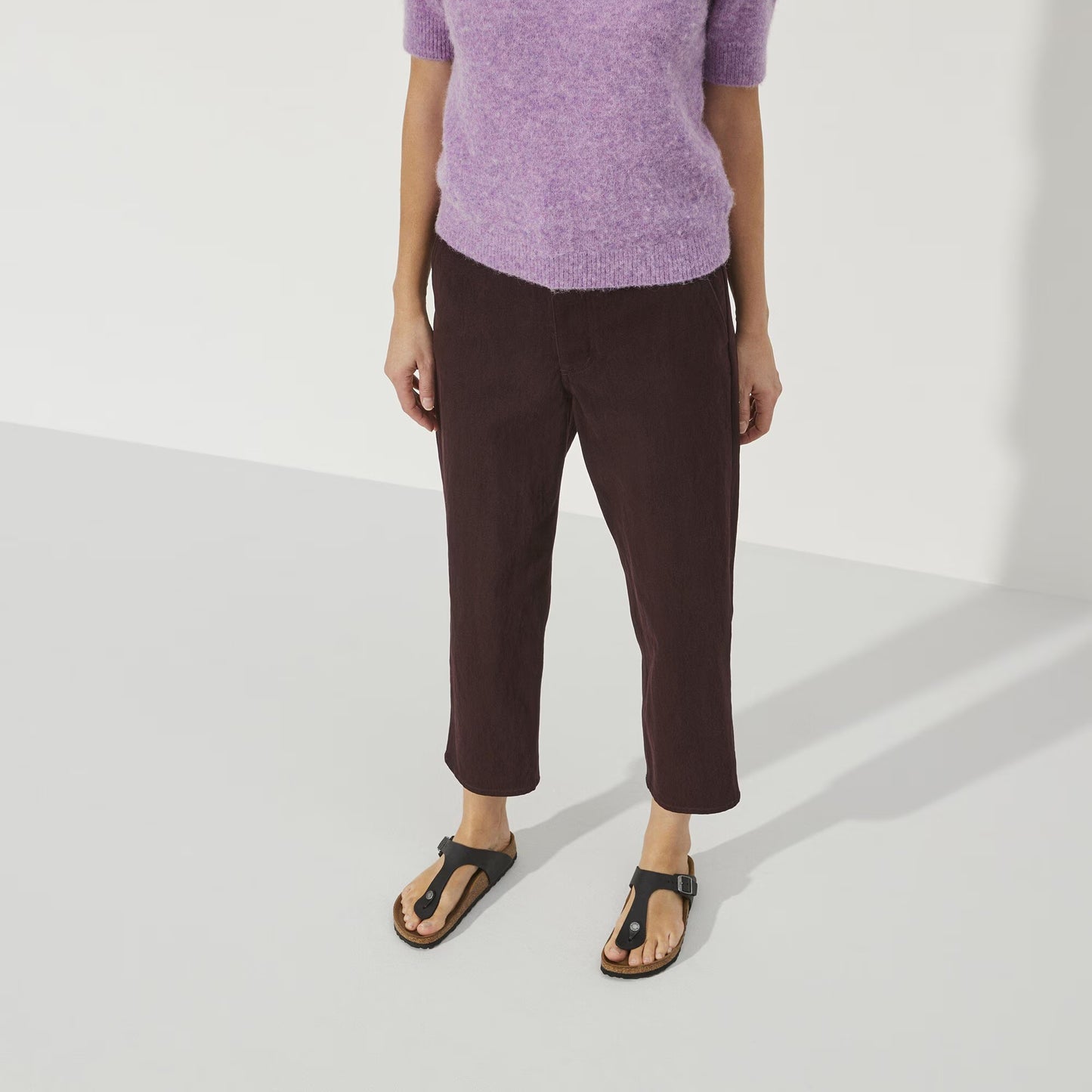 Birkenstock Gizeh Natural Leather Oiled Black 845251