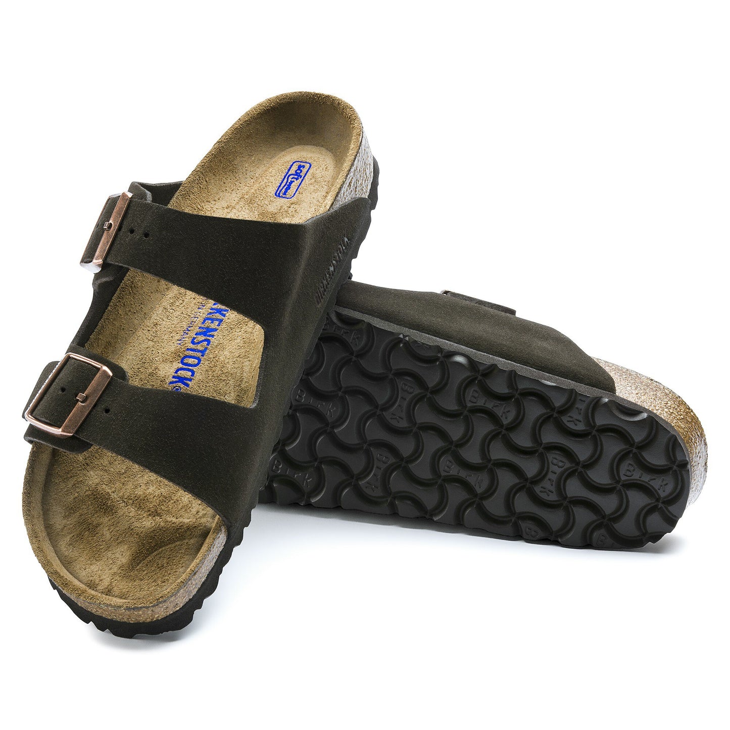 Birkenstock Arizona Soft Footbed Suede Leather Mocha 951311