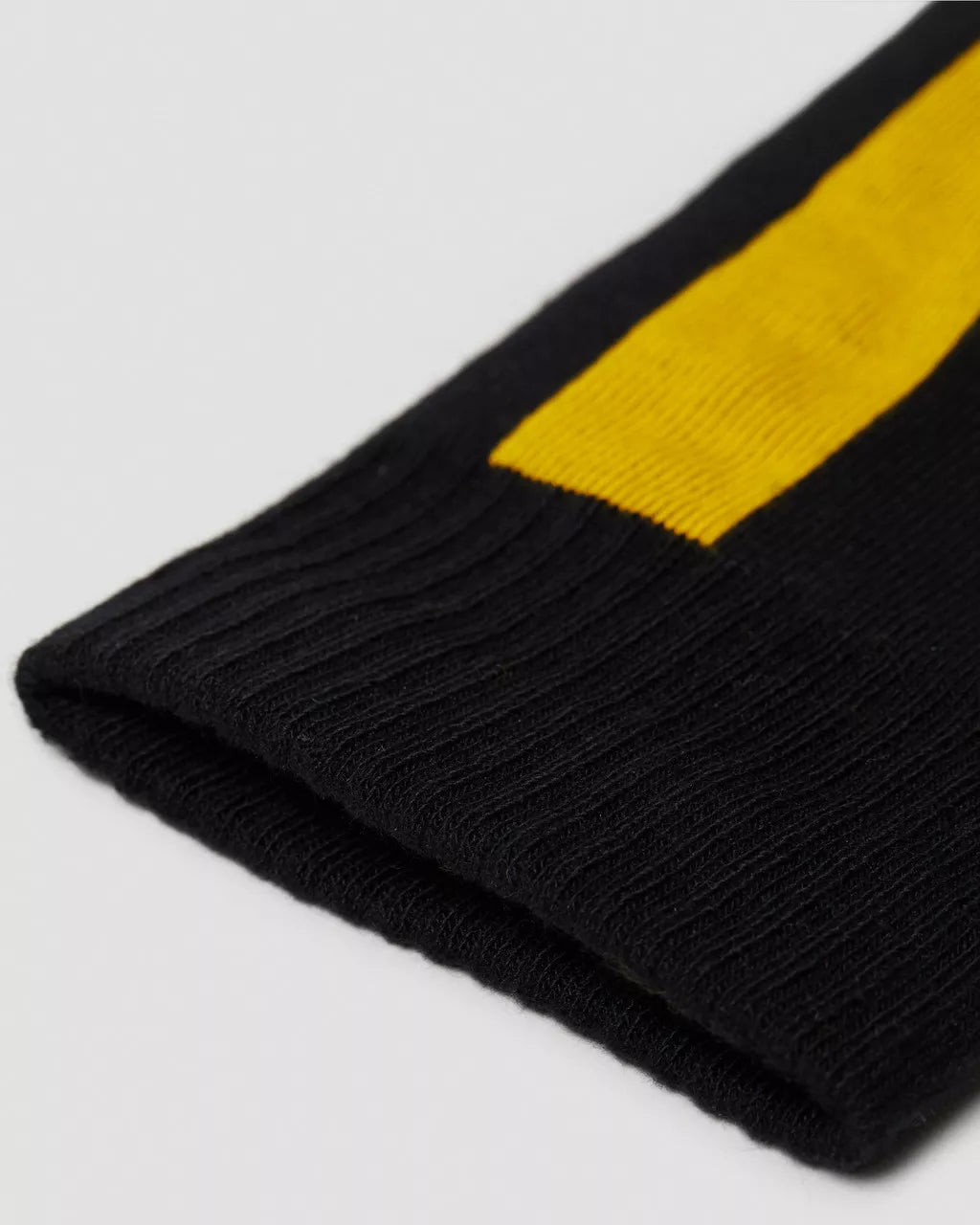 Dr. Martens Double Doc Sock Black+Yellow Organic Cotton Blend AC742018