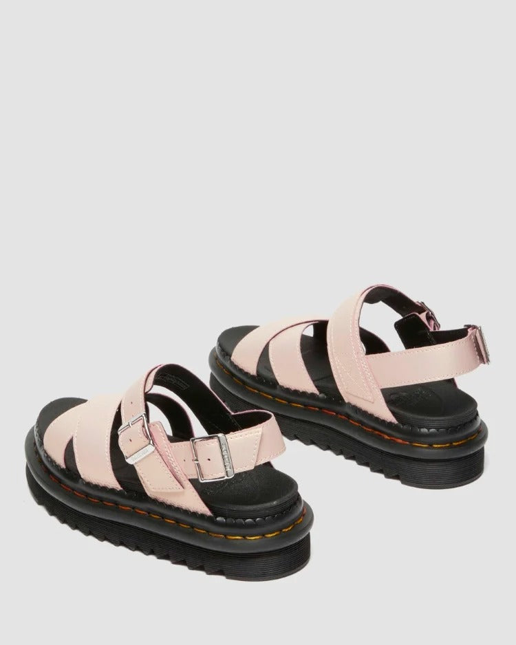 Dr. Martens Voss II Powder Pink+Gold Shift Leather 41136650