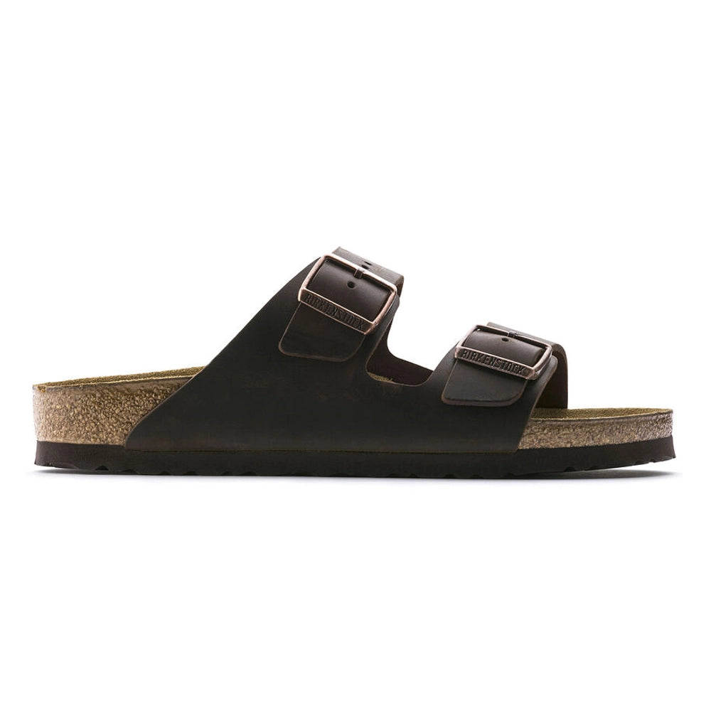 Birkenstock Arizona Oiled Leather Habana Narrow Fit 0052533