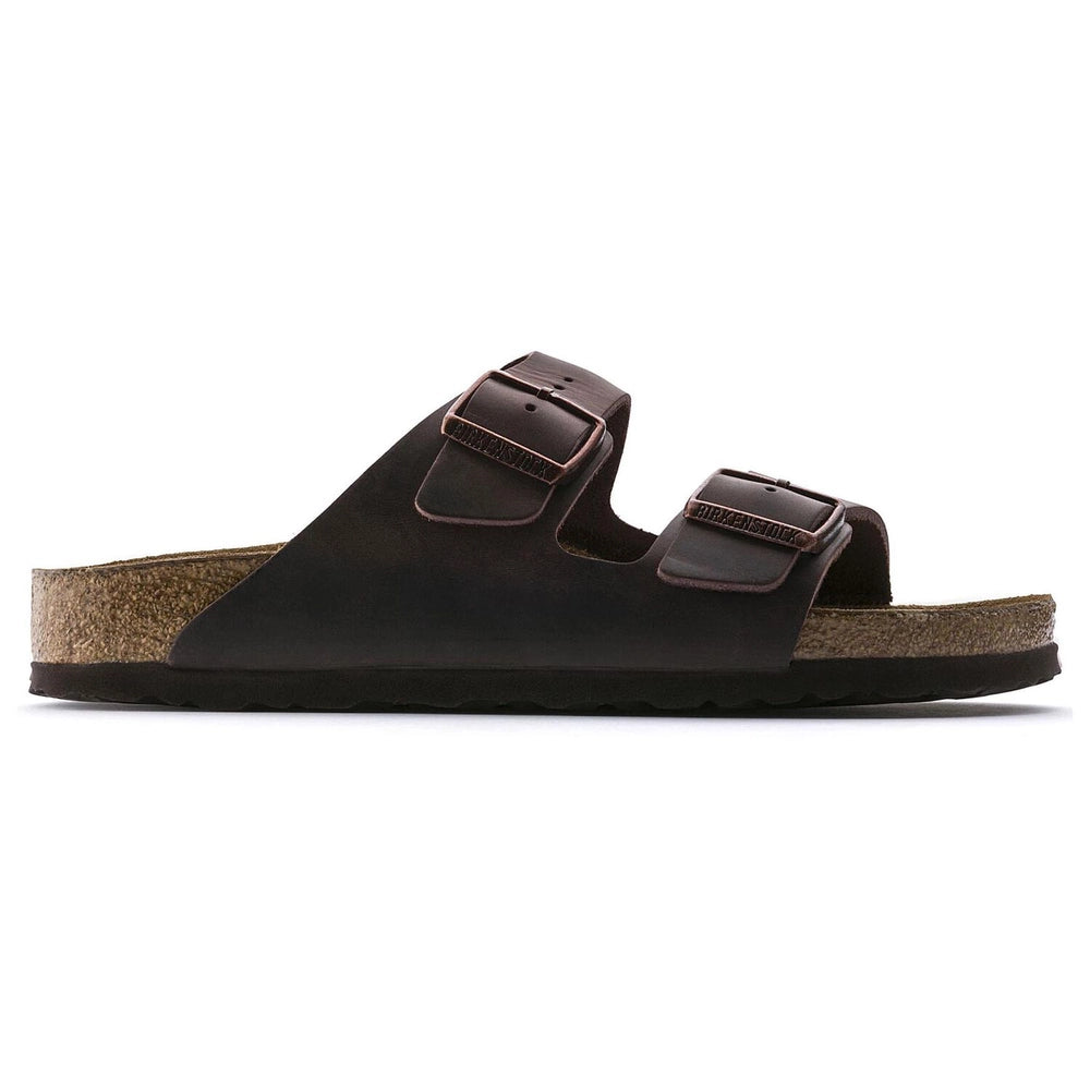 Birkenstock Arizona Soft Footbed Oiled Leather Habana Narrow Fit 452763