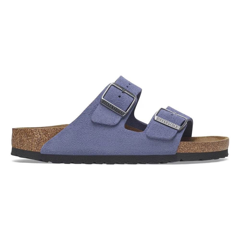 Birkenstock Arizona Suede Leather Purple Dusk Narrow Fit 1029218