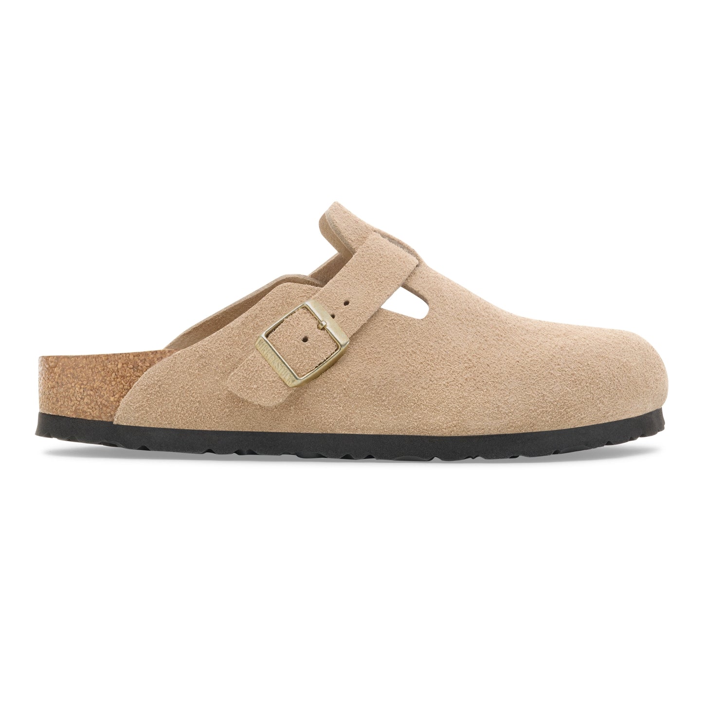 Birkenstock Boston Suede Leather Sandcastle 1030855