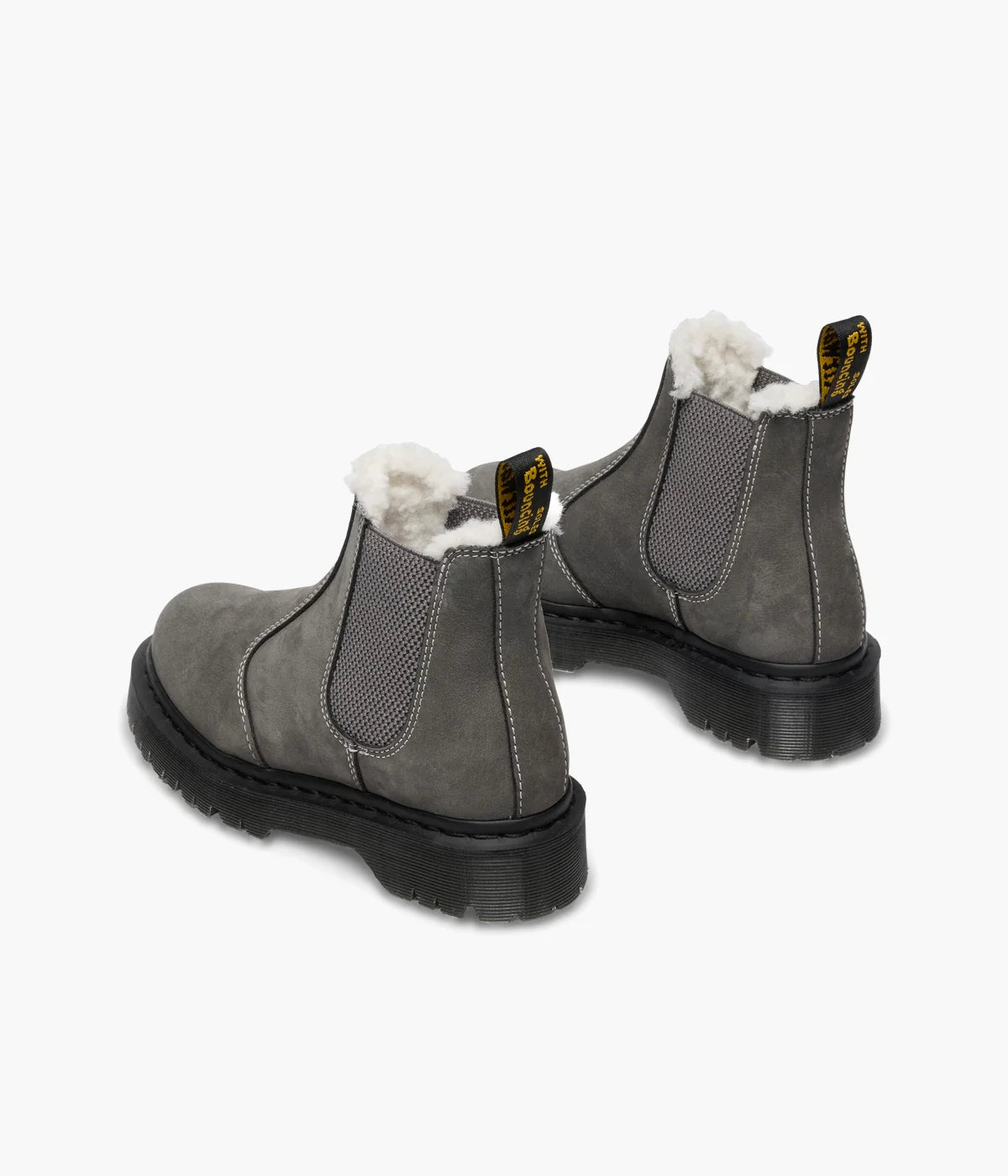 Dr. Martens 2976 Bex Fl Gunmetal Milled Nubuck Wp 41420020