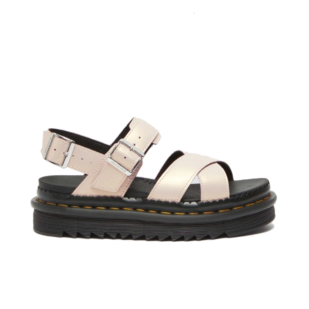 Dr. Martens Voss II Powder Pink+Gold Shift Leather 41136650