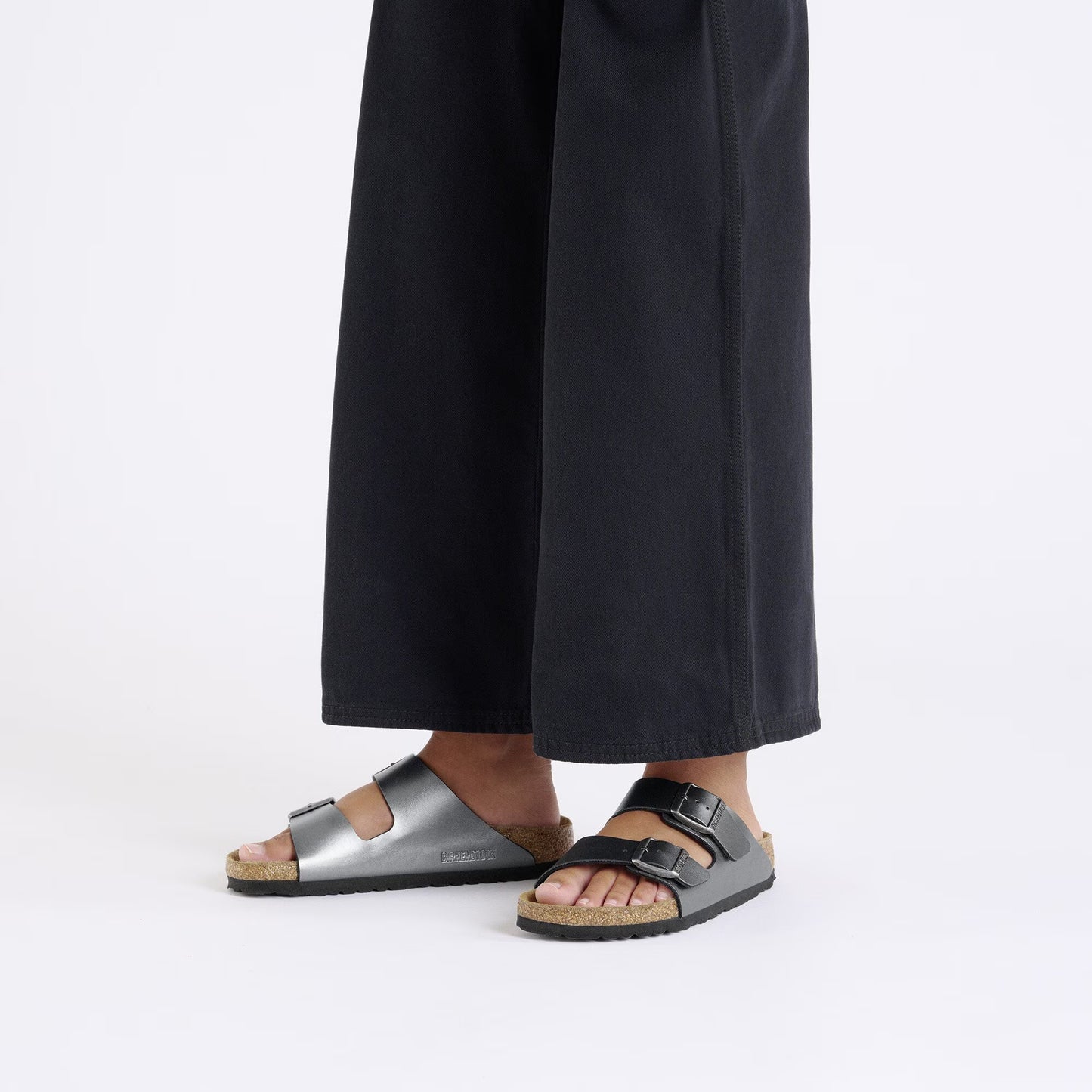 Birkenstock Arizona Birko-Flor Metallic Black 1029233