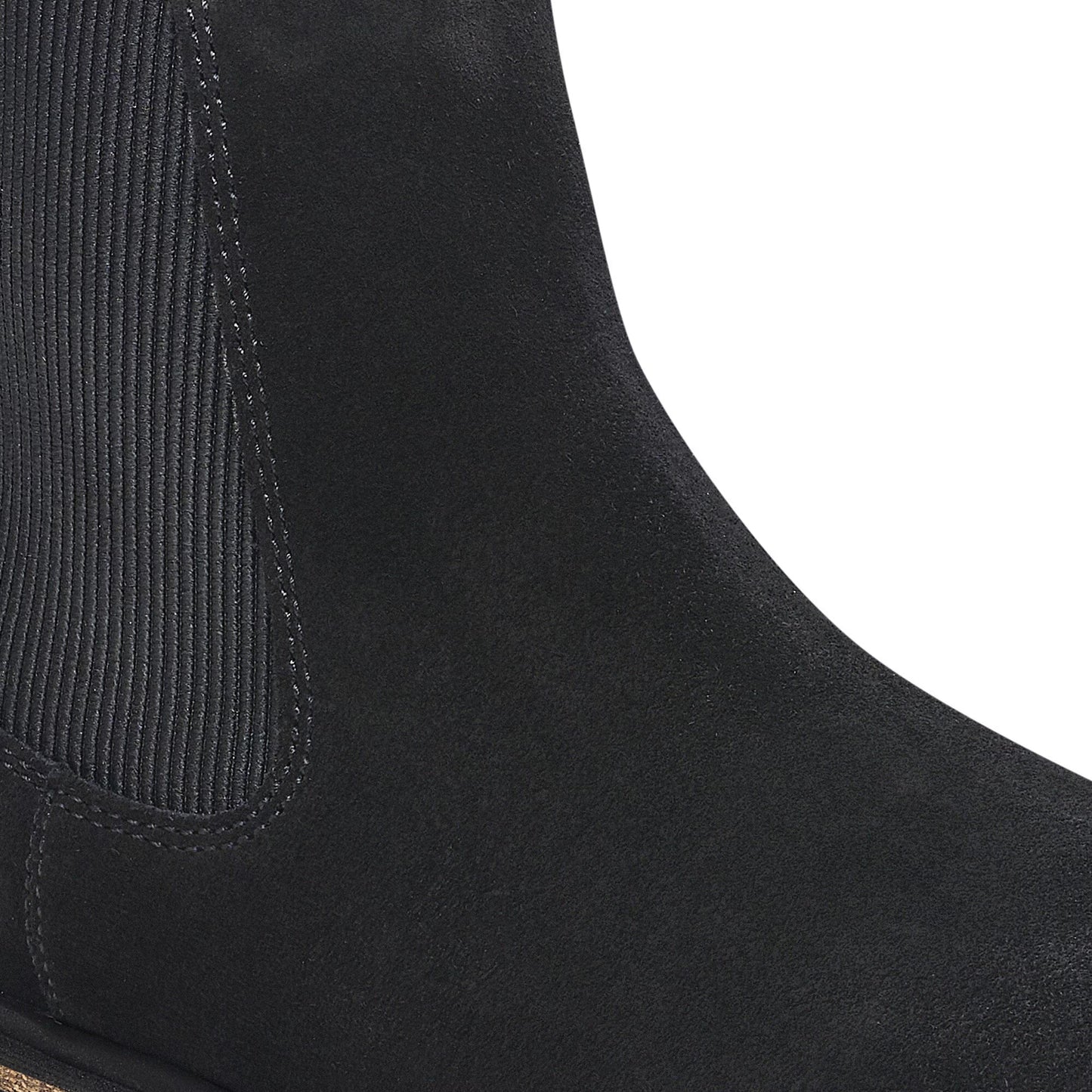 Birkenstock Women Highwood Slip On Suede Leather Black 1028187