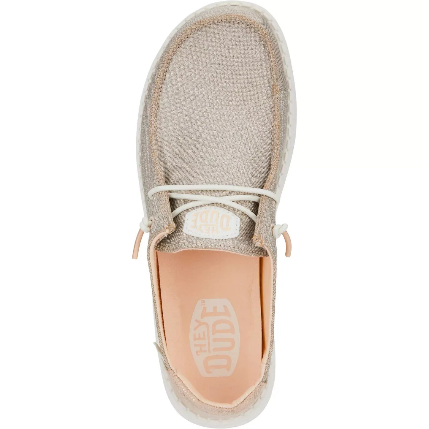 Hey Dude Wendy Metallic Sparkle Gold 41082-7D9