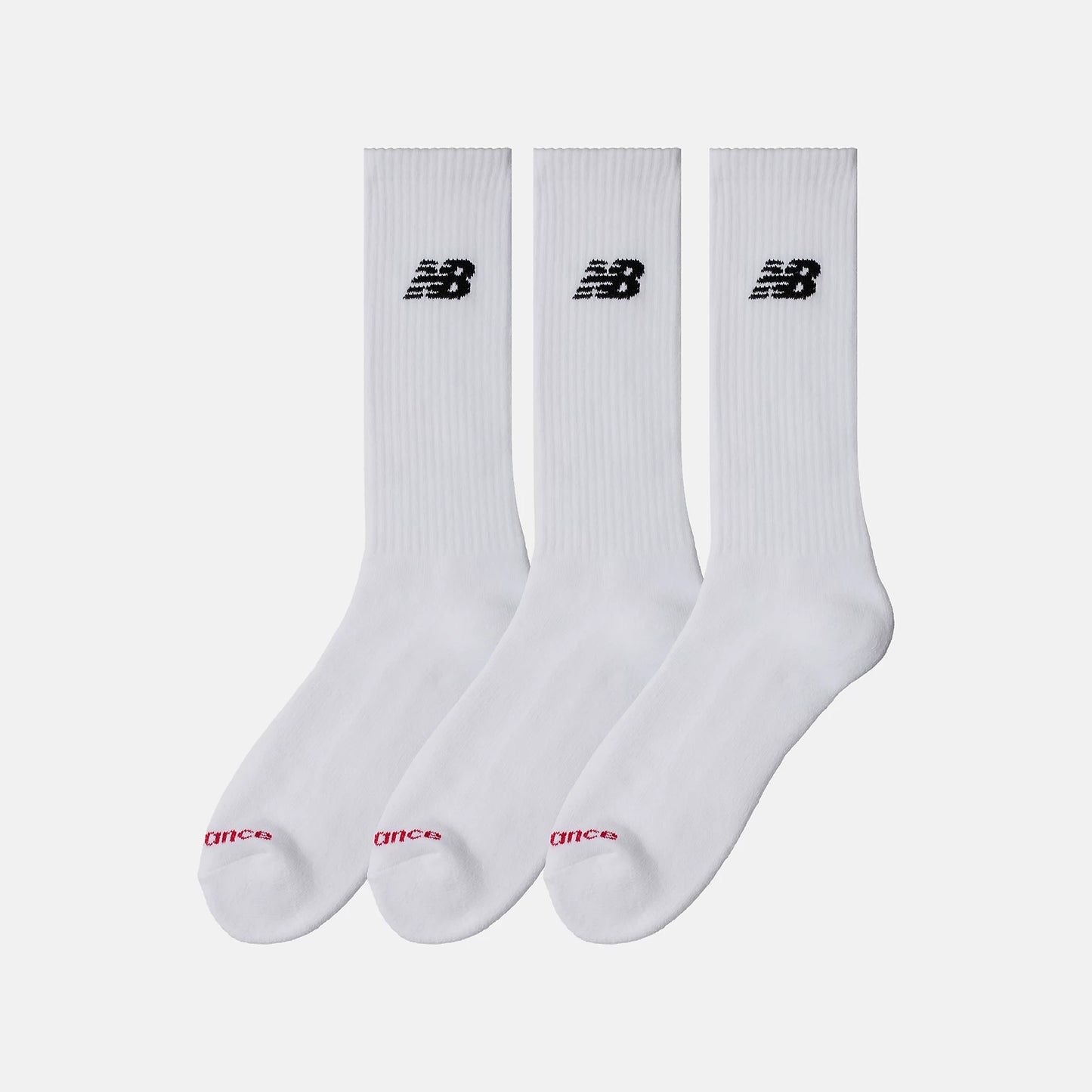 New Balance kojinės Everyday Crew White LAS51293 3 Pairs