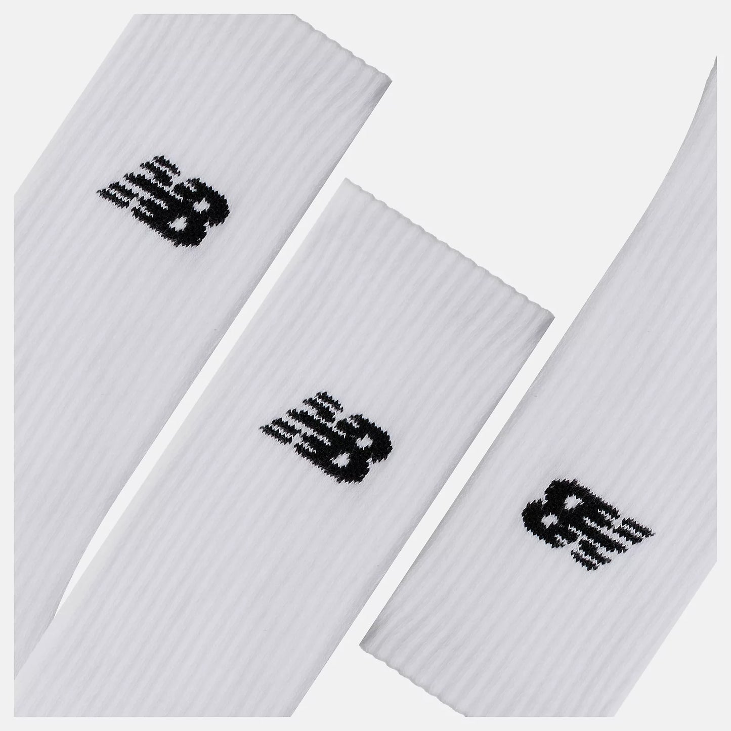 New Balance kojinės Everyday Crew White LAS51293 3 Pairs