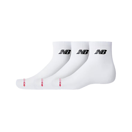 New Balance kojinės Everyday Ankle White LAS51303 3 Pairs