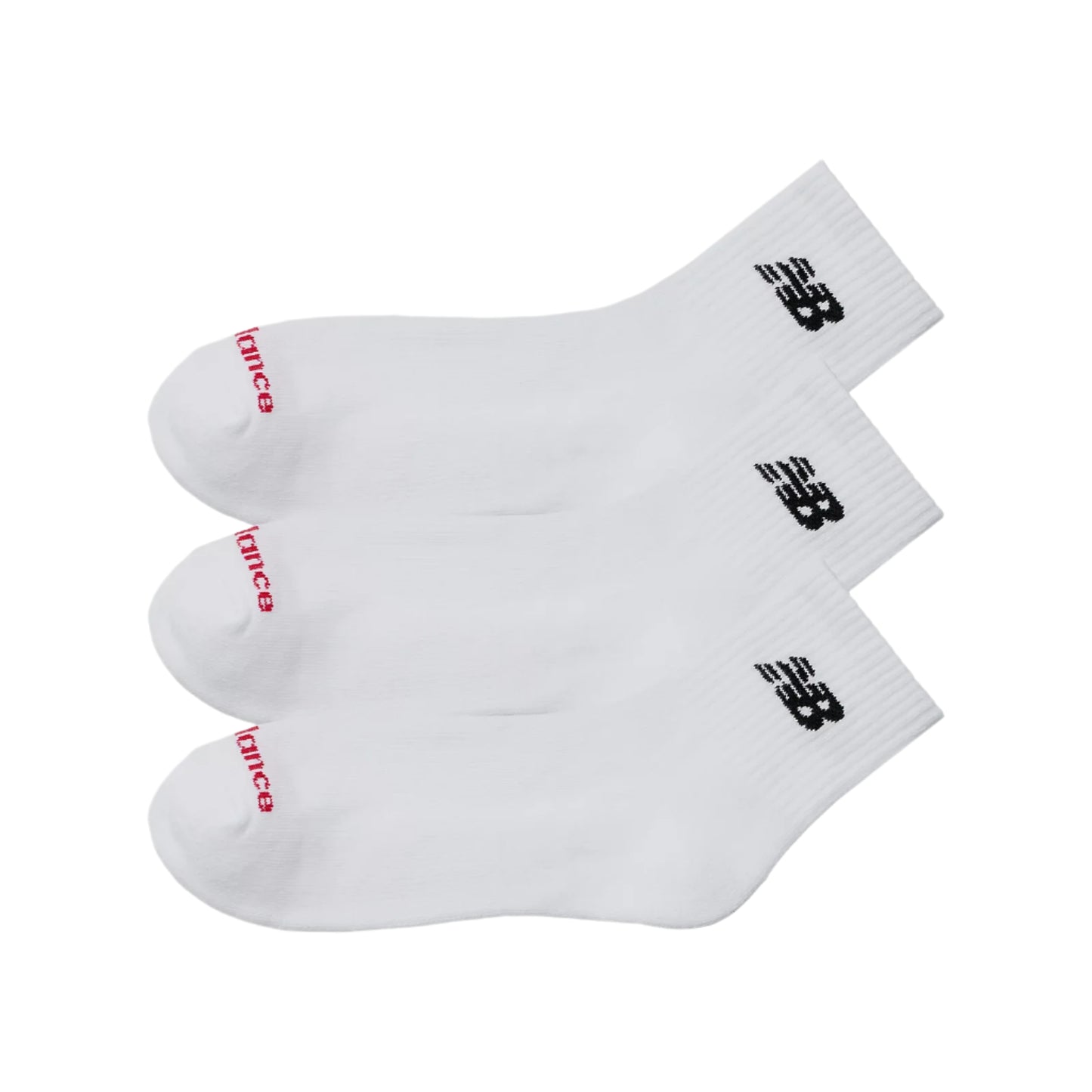 New Balance kojinės Everyday Ankle White LAS51303 3 Pairs