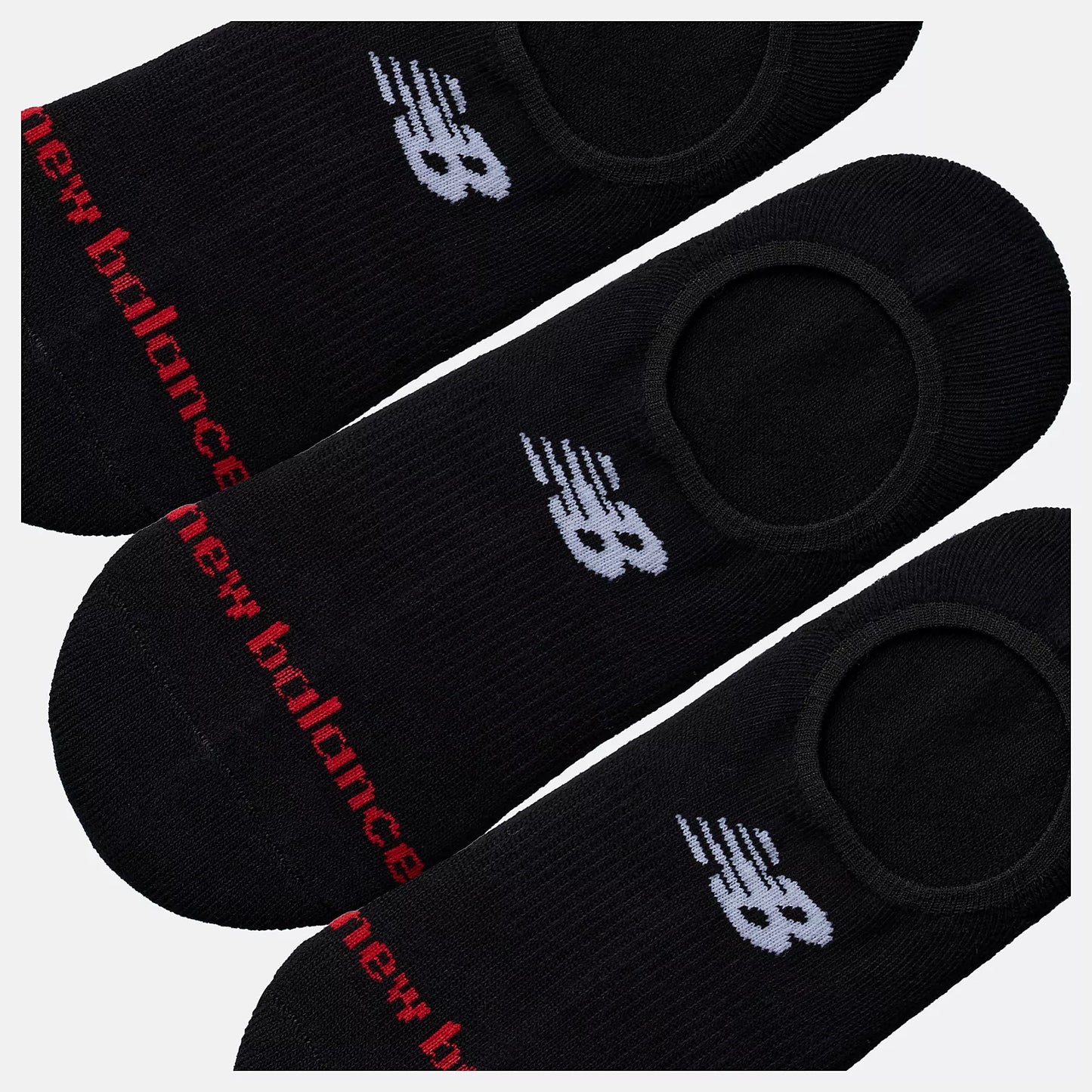 New Balance kojinės Everyday Ultra Low No Show Black LAS51313 BK 3 Pairs