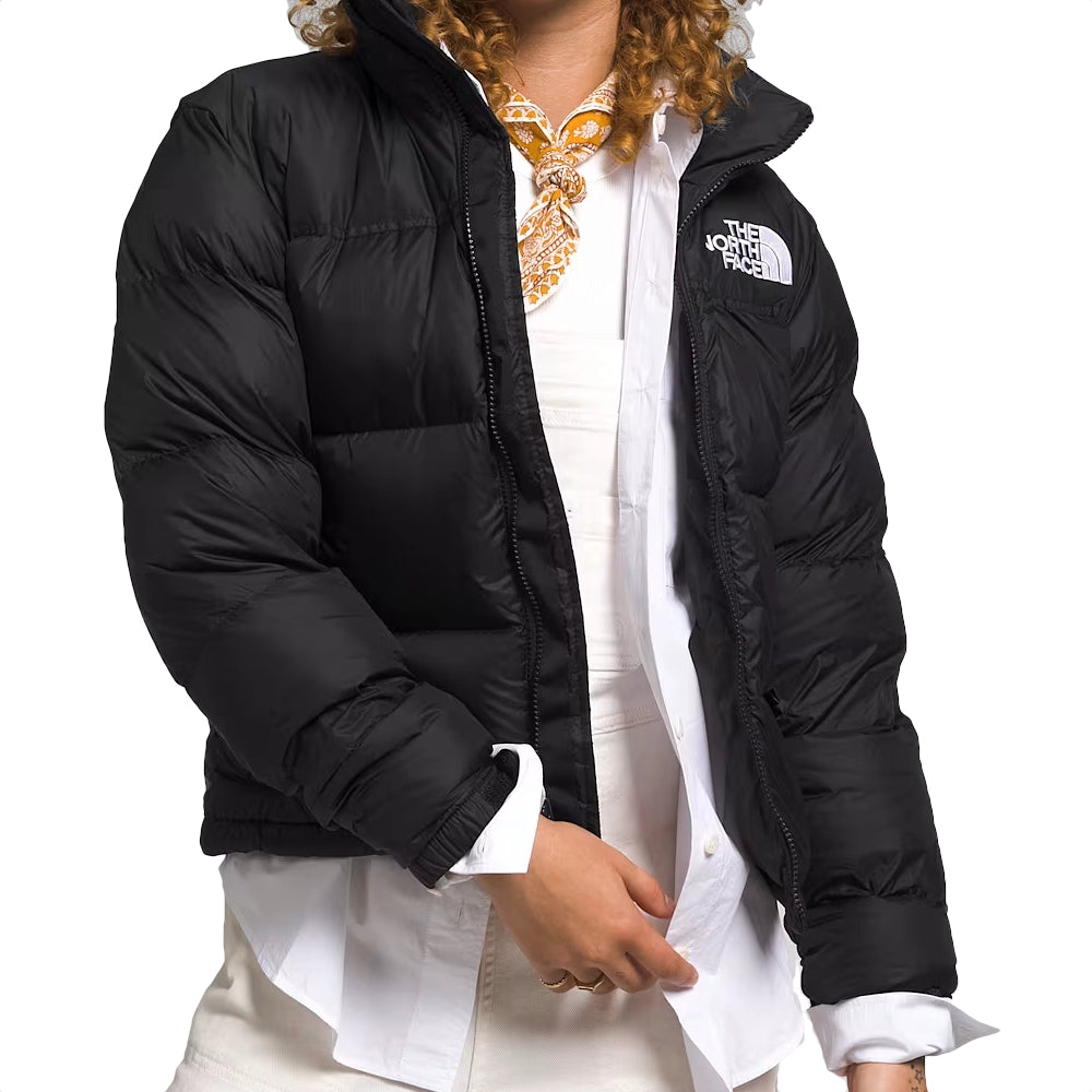 North face retro nuptse jacket womens on sale