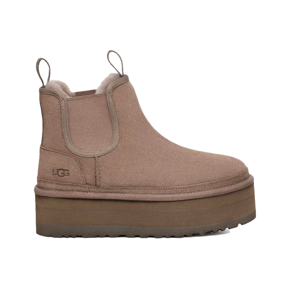 UGG W Neumel Platform Chelsea Boot Smoke Plume 1134526-SKP